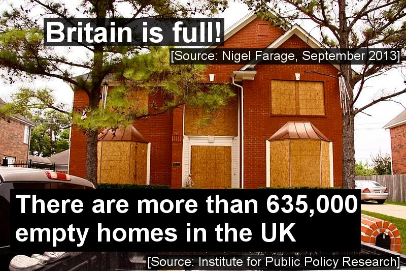 Britain is NOT full